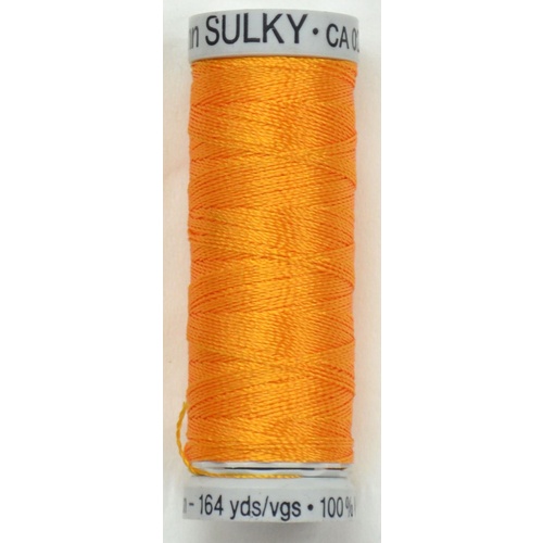 Gutermann Rayon 30, #1065 ORANGE YELLOW, 150m Machine Embroidery Thread