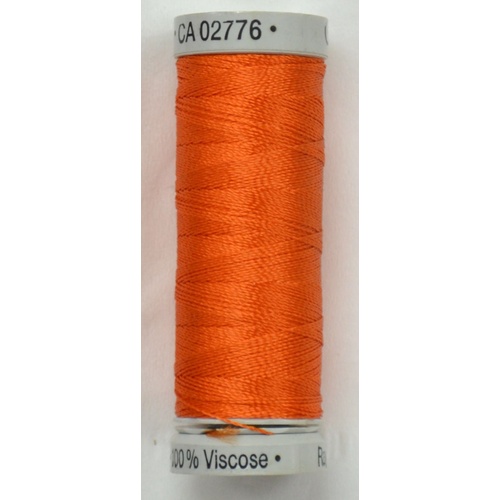Gutermann Rayon 30, #1078 ORANGE, 150m Machine Embroidery Thread