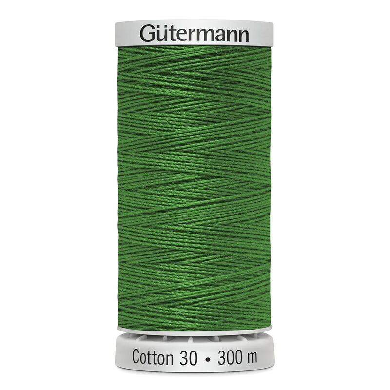 Gutermann Cotton 30 #1051 MID GREEN 300m Embroidery & Quilting Thread