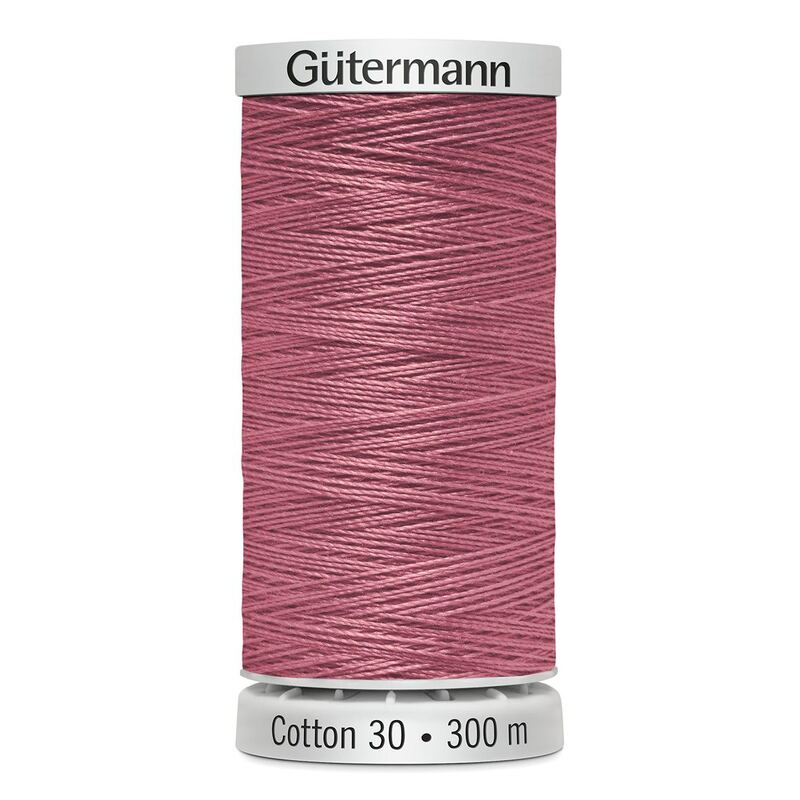 Gutermann Cotton 30 #1119 ROSE PINK 300m Embroidery & Quilting Thread