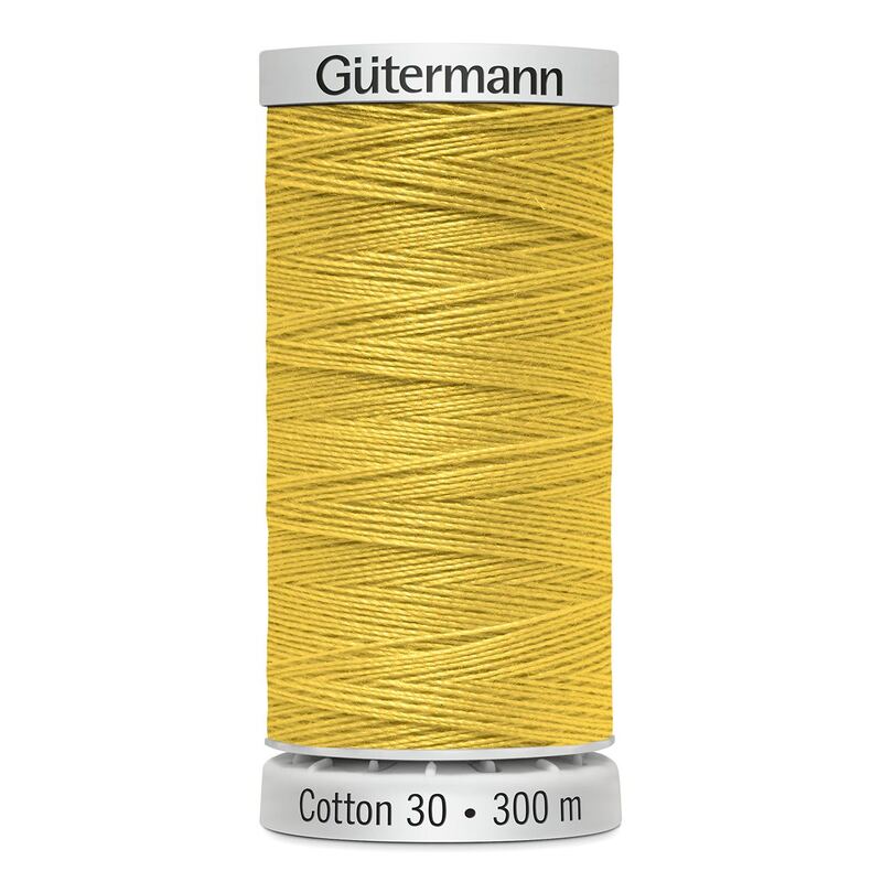 Gutermann Cotton 30 #1124 YELLOW 300m Embroidery & Quilting Thread