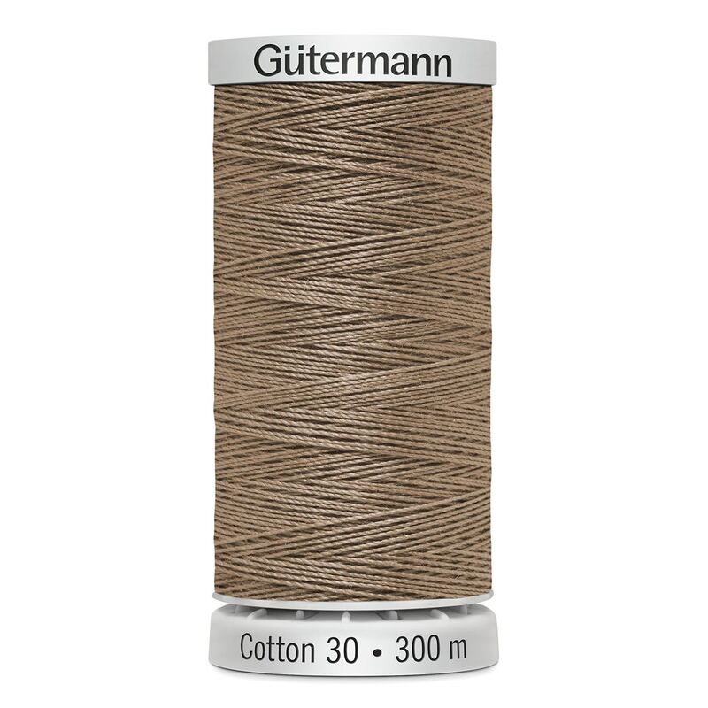 Gutermann Cotton 30 #1128 MOCHA BEIGE 300m Embroidery & Quilting Thread