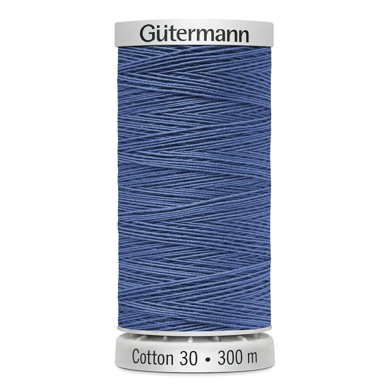 Gutermann Cotton 30 #1198 CORNFLOWER BLUE 300m Embroidery & Quilting Thread