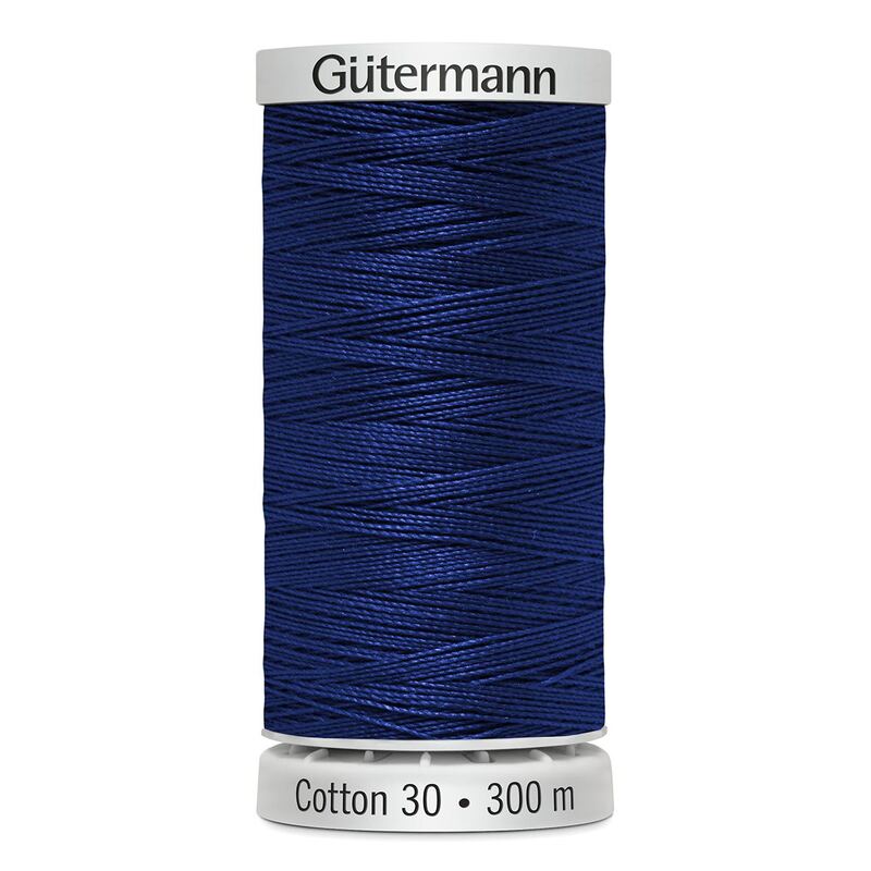 Gutermann Cotton 30 #1293 ROYAL BLUE 300m Embroidery & Quilting Thread