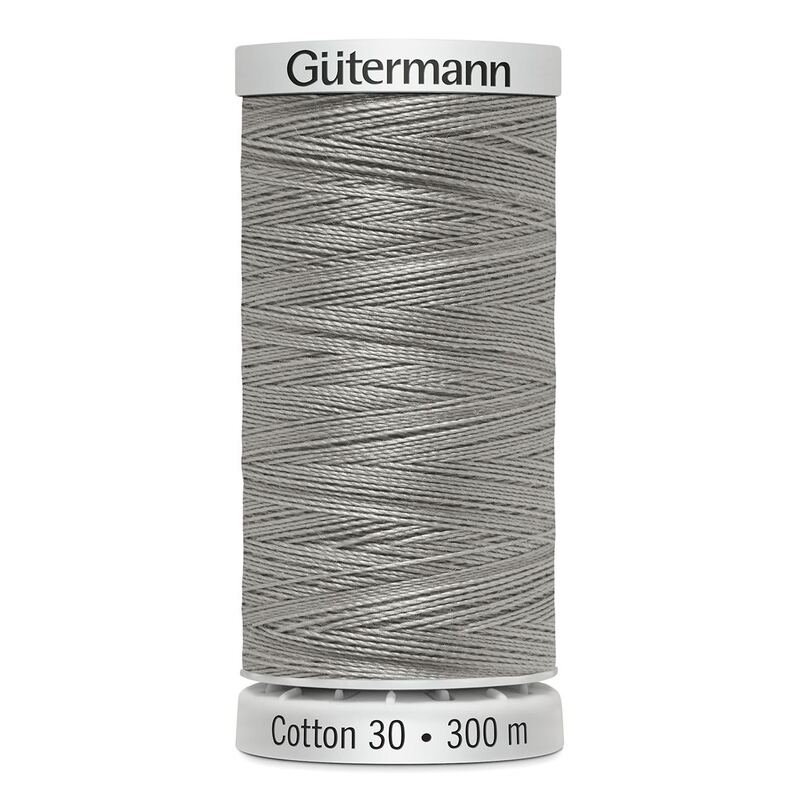 Gutermann Cotton 30 #1328 GREY 300m Embroidery & Quilting Thread