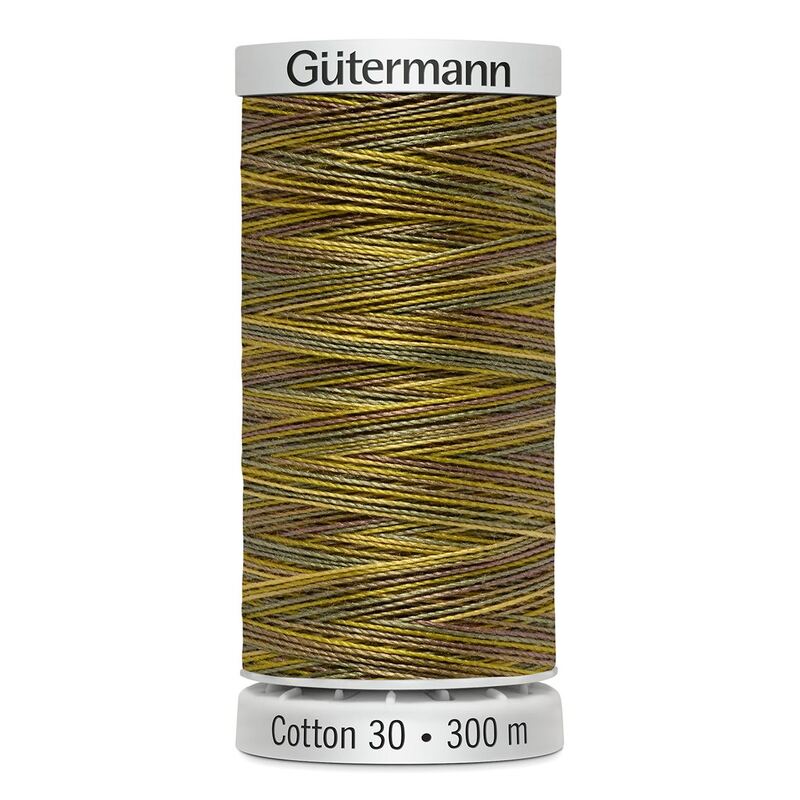 Gutermann Cotton 30 #4009 VARIEGATED YELLOW 300m Embroidery & Quilting Thread