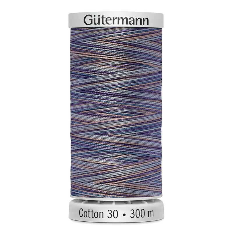 Gutermann Cotton 30 #4031 VARIEGATED MULTI 300m Embroidery & Quilting Thread
