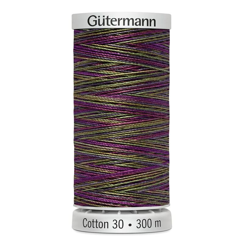 Gutermann Cotton 30 #4045 VARIEGATED MIX 300m Embroidery & Quilting Thread