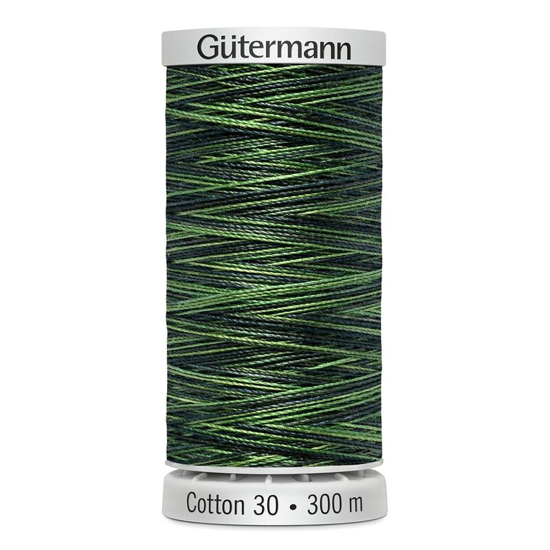 Gutermann Cotton 30 #4051 VARIEGATED 300m Embroidery & Quilting Thread