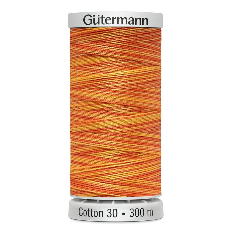 Gutermann Cotton 30 #4060 VARIEGATED 300m Embroidery & Quilting Thread