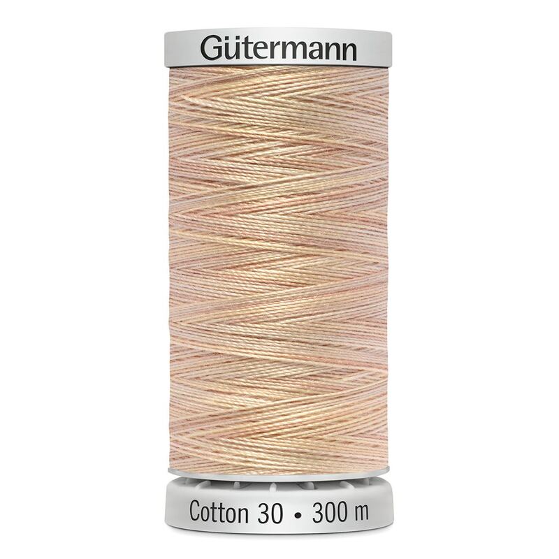 Gutermann Cotton 30 #4062 VARIEGATED YELLOW ORANGE 300m Embroidery & Quilting Thread