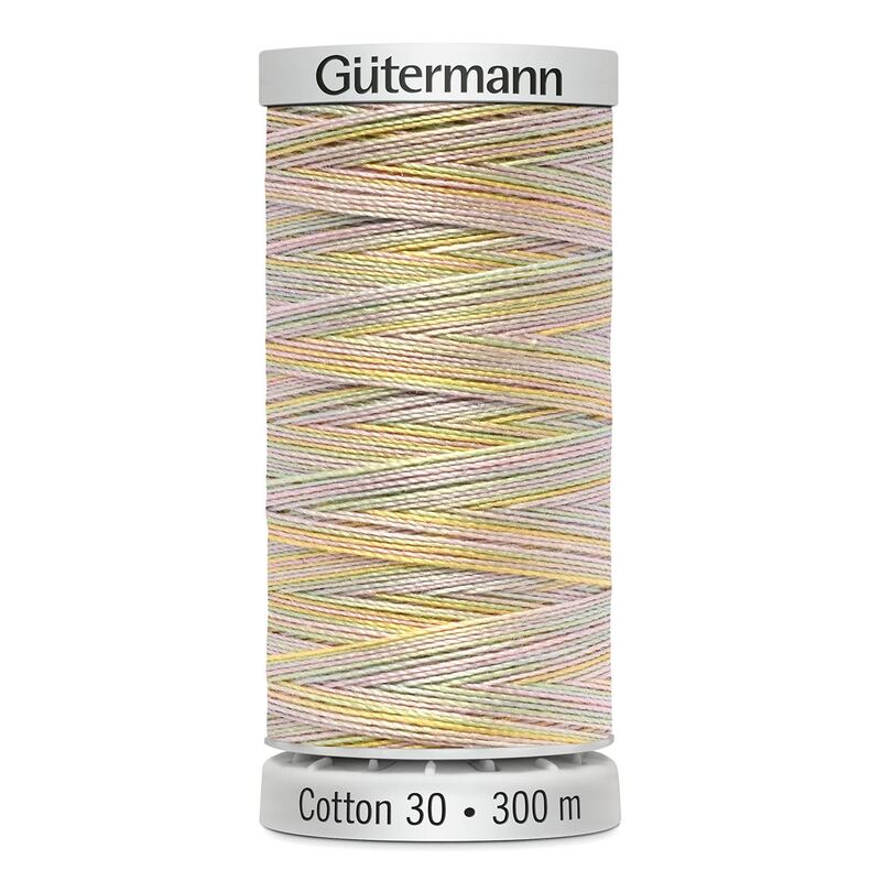 Gutermann Cotton 30 #4102 VARIEGATED ICE MIX 300m Embroidery & Quilting Thread
