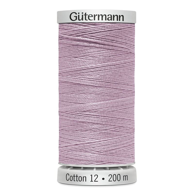 Gutermann Cotton 12 #1031 ULTRA LIGHT VIOLET 200m Embroidery & Quilting Thread