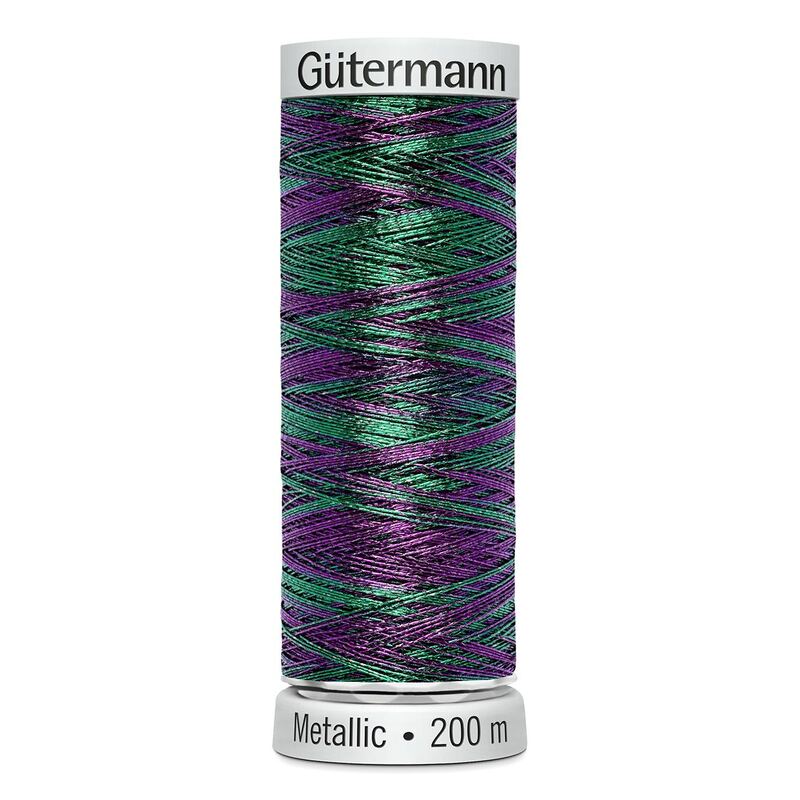 Gutermann Metallic Machine Embroidery Thread, #7022, 200m
