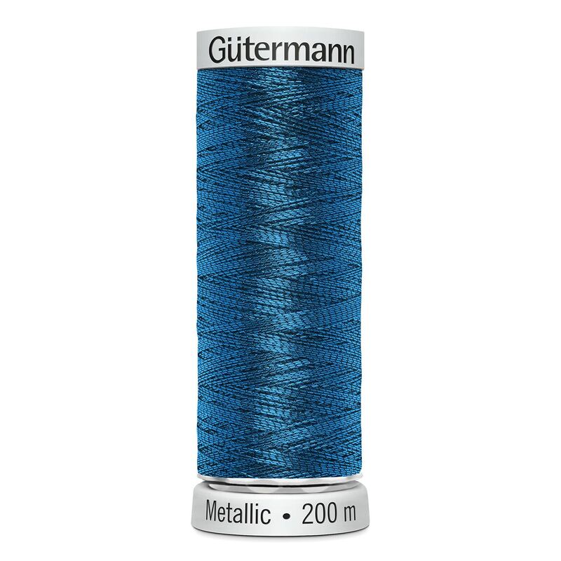 Gutermann Metallic Machine Embroidery Thread, 200m, Colour 7052