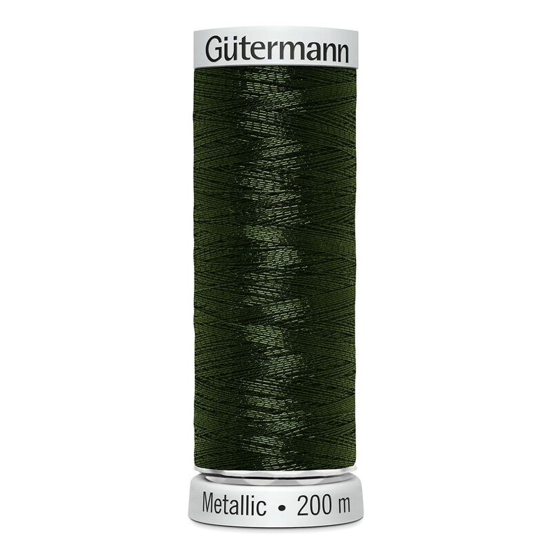 Gutermann Metallic Machine Embroidery Thread, 200m, Colour 7056