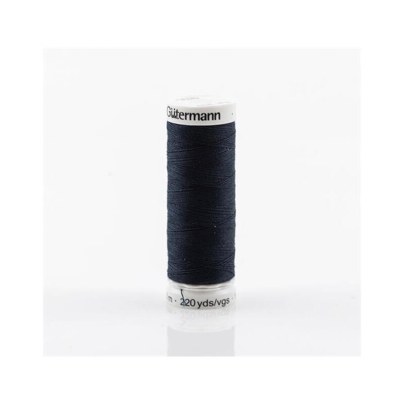 Gutermann Sew-All Thread #339 DARK NAVY BLUE, 200m Spool, 100% Polyester