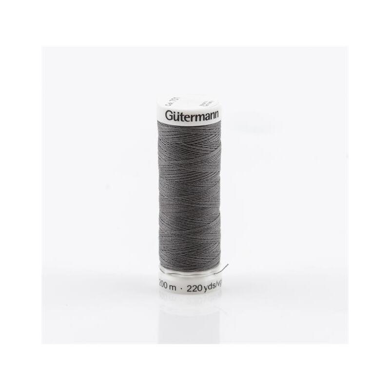 Gutermann Sew-All Thread #701 BEAVER GREY, 200m Spool, 100% Polyester