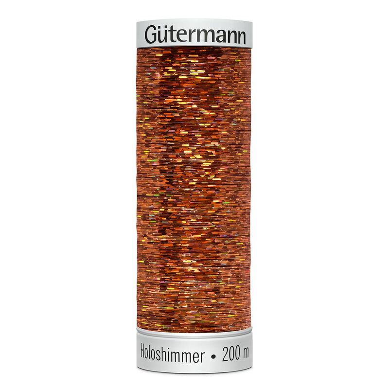 Gutermann Holoshimmer Metal-Effect Embroidery Thread 200m Spool Colour 6011