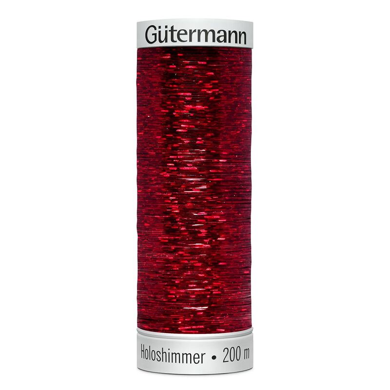 Gutermann Holoshimmer Metal-Effect Embroidery Thread 200m Spool Colour 6014