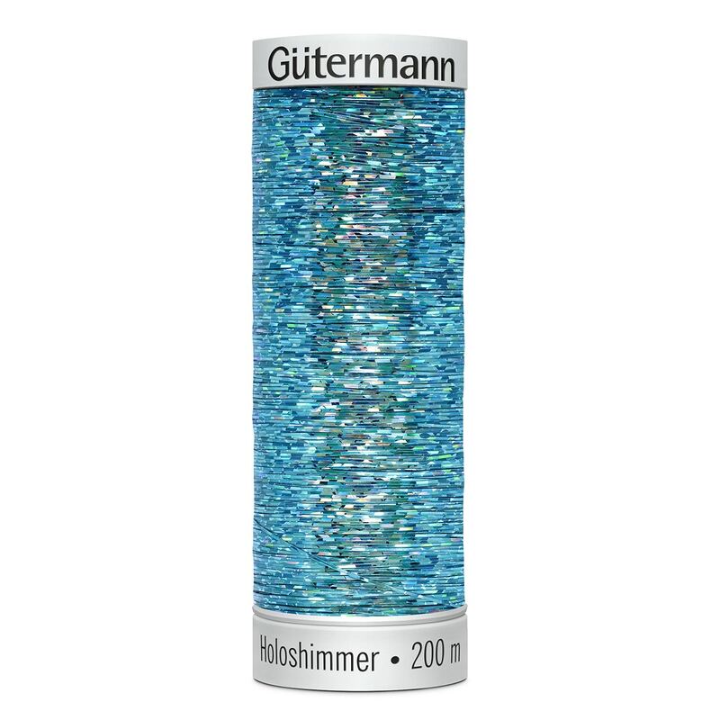 Gutermann Holoshimmer Metal-Effect Embroidery Thread 200m Spool Colour 6017