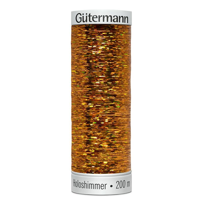 Gutermann Holoshimmer Metal-Effect Embroidery Thread 200m Spool Colour 6031
