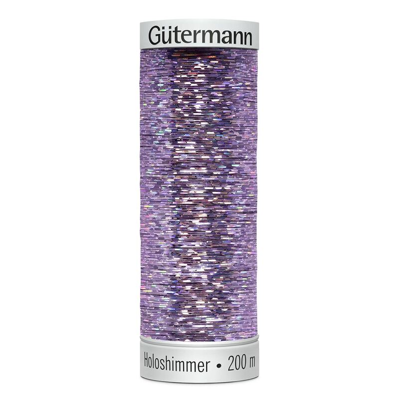 Gutermann Holoshimmer Metal-Effect Embroidery Thread 200m Spool Colour 6043