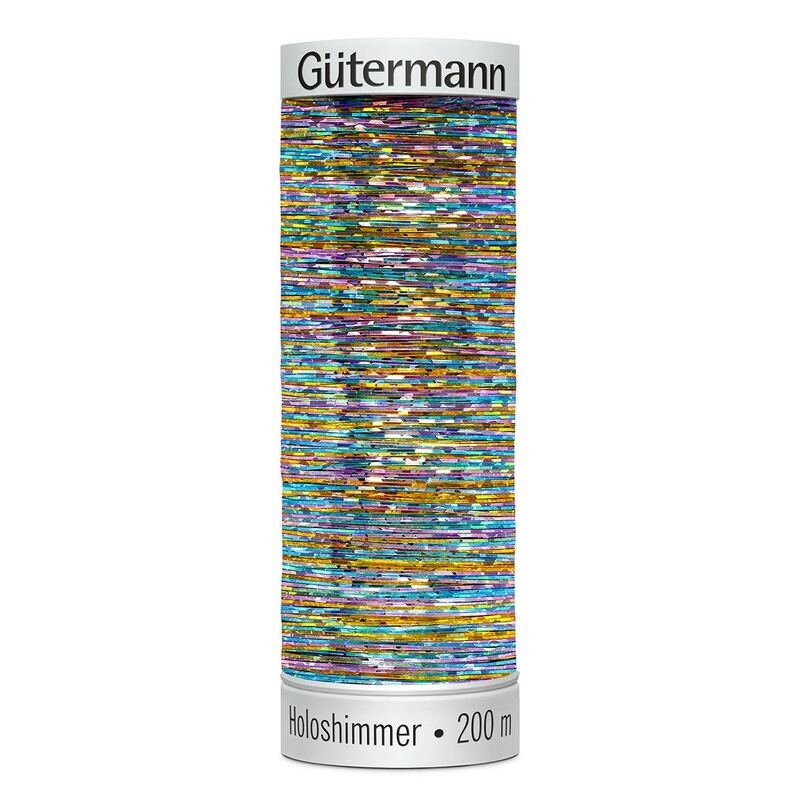 Gutermann Holoshimmer Metal-Effect Embroidery Thread 200m Spool Colour 6046