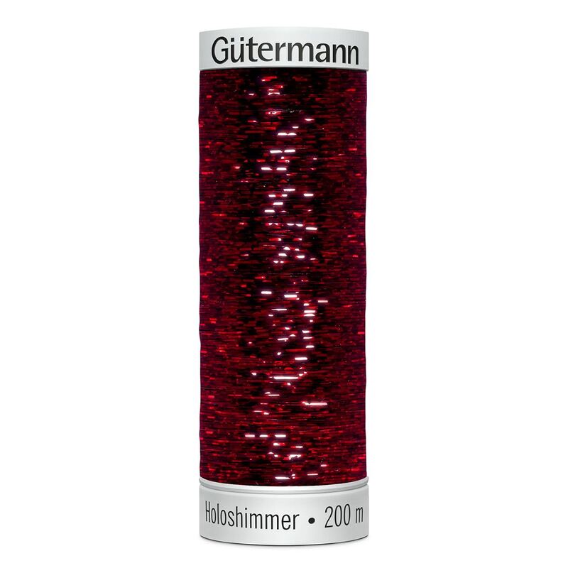 Gutermann Holoshimmer Metal-Effect Embroidery Thread 200m Spool Colour 6055