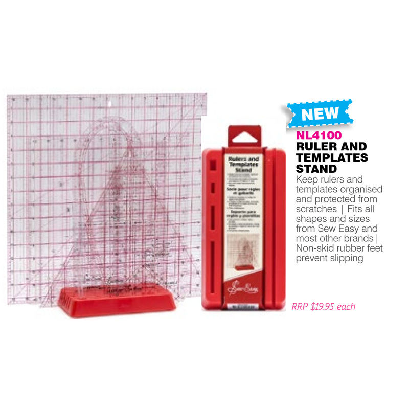 Sew Easy Rulers and Templates Stand NL4100, Keep Quilt Rulers Tidy