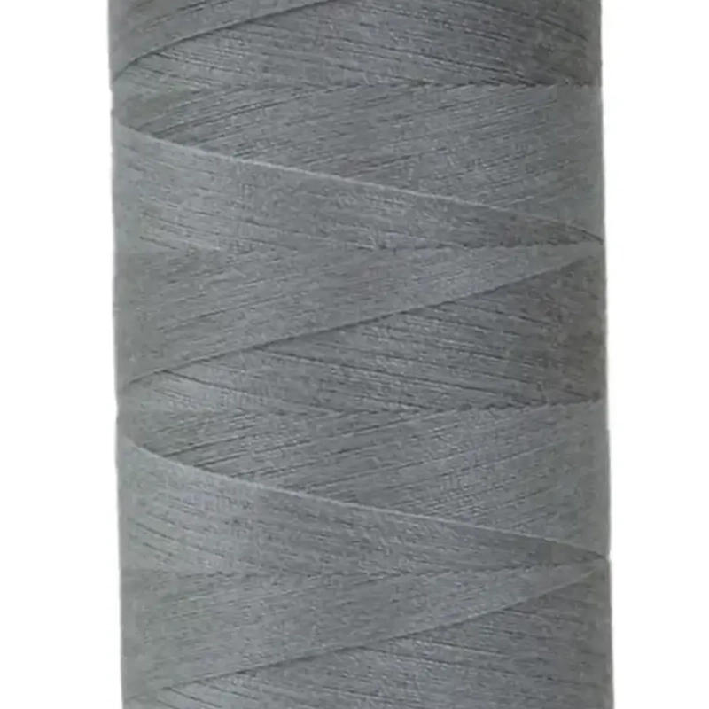 Rasant 75 Thread, #0096 MEDIUM GREY, 1000m, Core Spun Polyester Cotton Thread