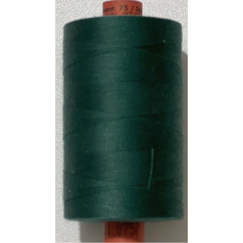 Rasant 75 Thread, #0757 DARK EMERALD GREEN 1000m, Core Spun Polyester Cotton Thread