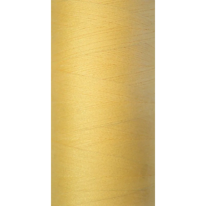 Rasant 75 Thread, #1454 YELLOW CREAM 1000m, Core Spun Polyester Cotton Thread