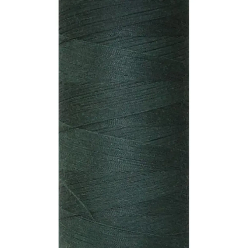 Rasant 75 Thread, #1621 VERY DARK BLUE GREEN 1000m, Core Spun Polyester Cotton Thread