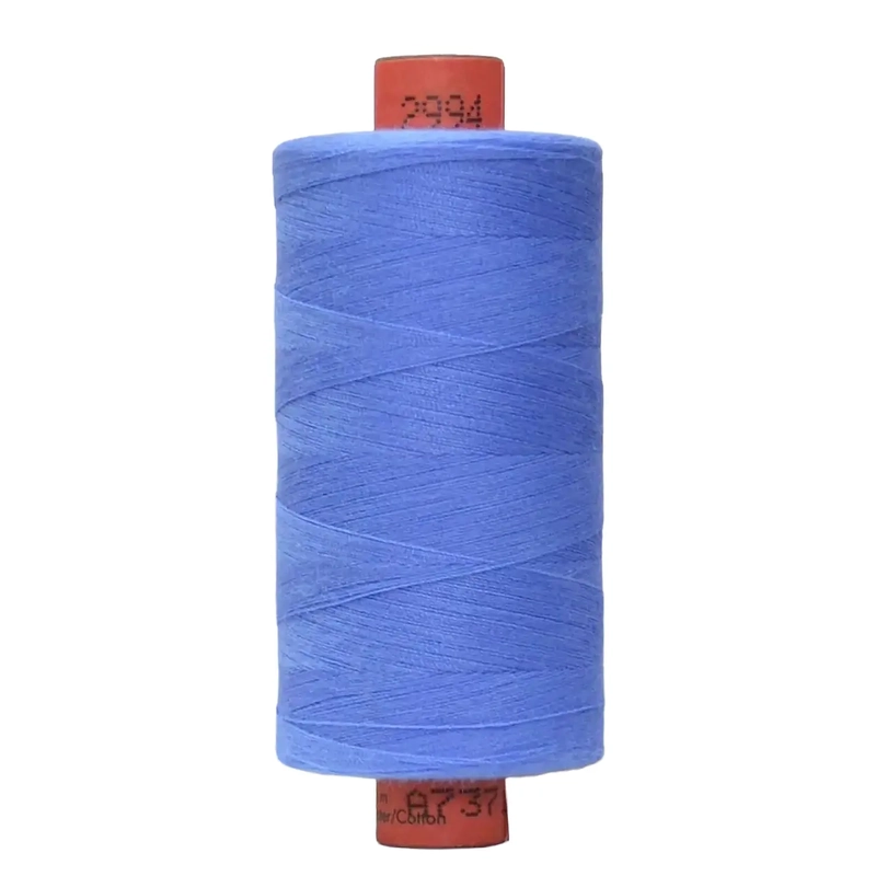 Rasant 75 Thread, #2994 DARK CORNFLOWER BLUE, 1000m, Core Spun Polyester Cotton Thread