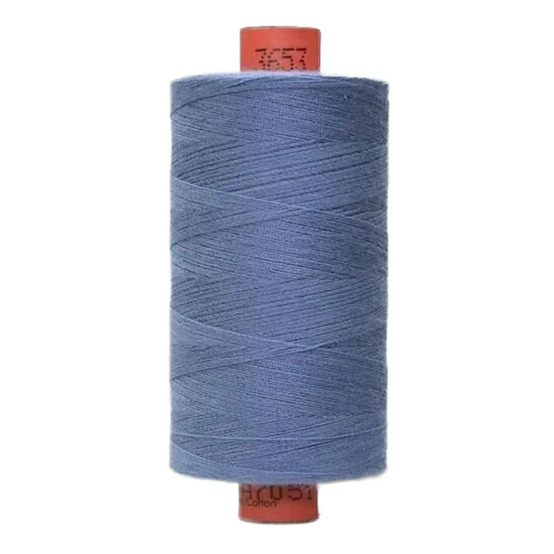 Rasant 75 Thread, #3653 DARK SLATE BLUE, 1000m, Core Spun Polyester Cotton Thread