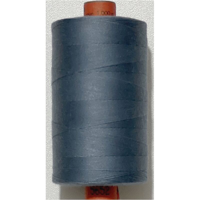 Rasant 75 Thread, #5652 ANTIQUE BLUE GREY 1000m, Core Spun Polyester Cotton Thread