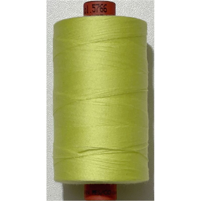 Rasant 75 Thread, #5766 YELLOW GREEN 1000m, Core Spun Polyester Cotton Thread