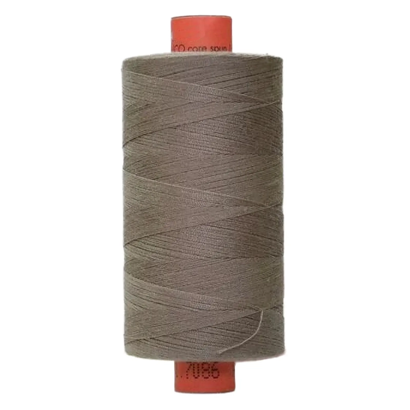 Rasant 75 Thread, #7086 DARK TAUPE, 1000m, Core Spun Polyester Cotton Thread