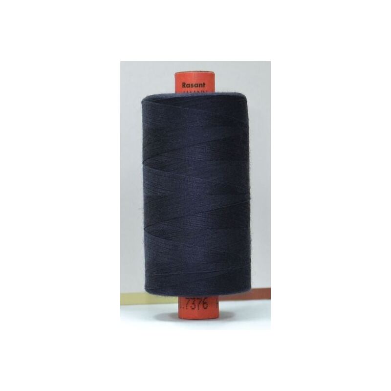 Rasant 75 Thread #7376 VERY DARK NAVY BLUE 1000m Core Spun Polyester Cotton