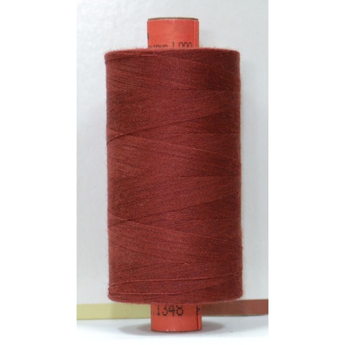 Rasant 120 Thread #1348 DARK TERRACOTTA RED 1000m Sewing & Quilting Thread