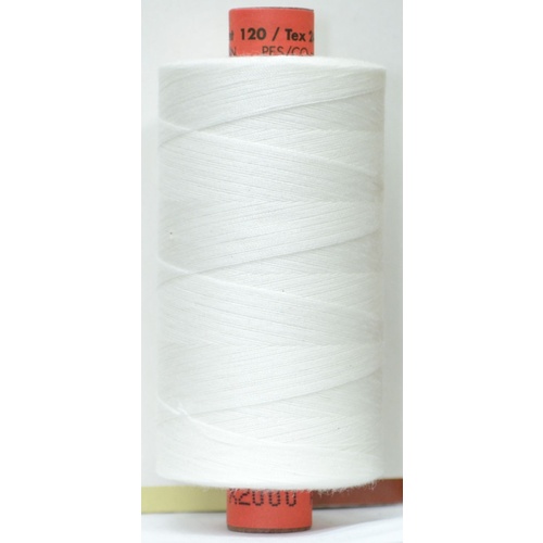 Rasant 120 Thread #X2000 WHITE (0010) 1000m Sewing & Quilting Thread