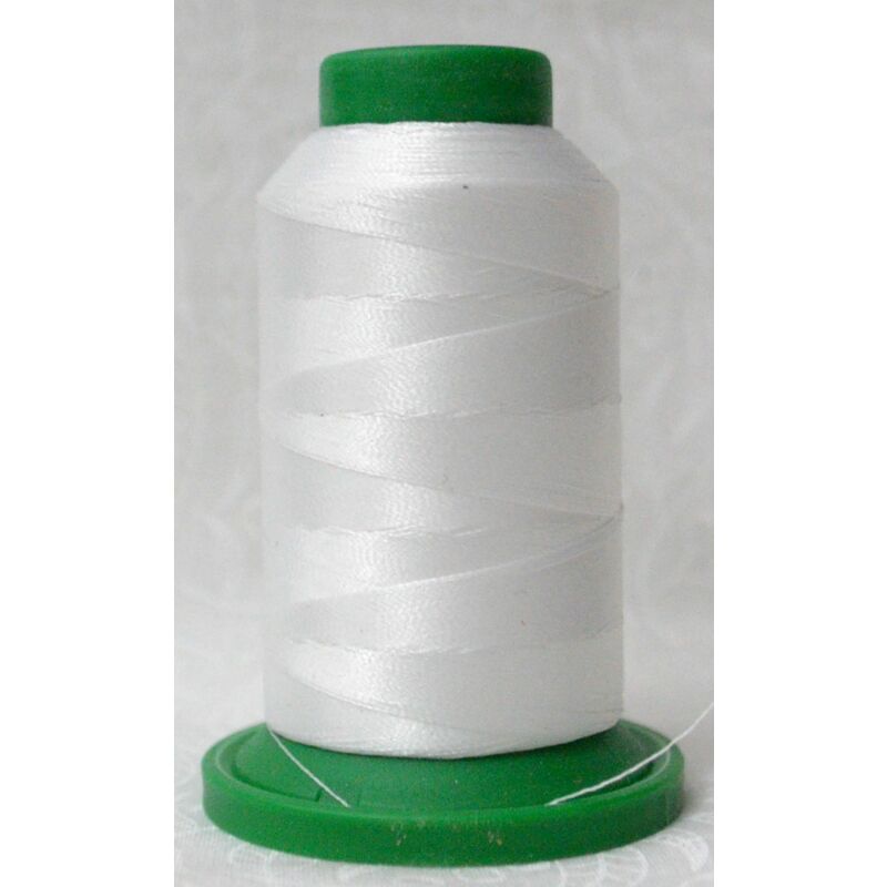 Isacord Polyester Thread, Silky White 1000M