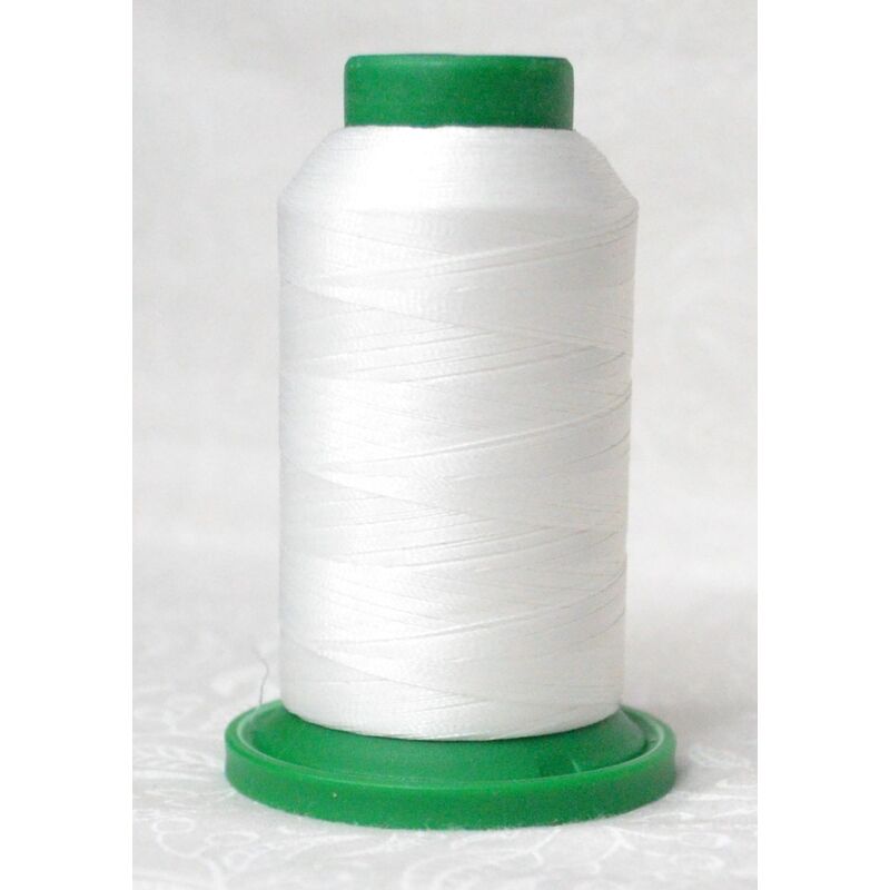 ISACORD 40 #0015 WHITE 1000m Machine Embroidery Sewing Thread