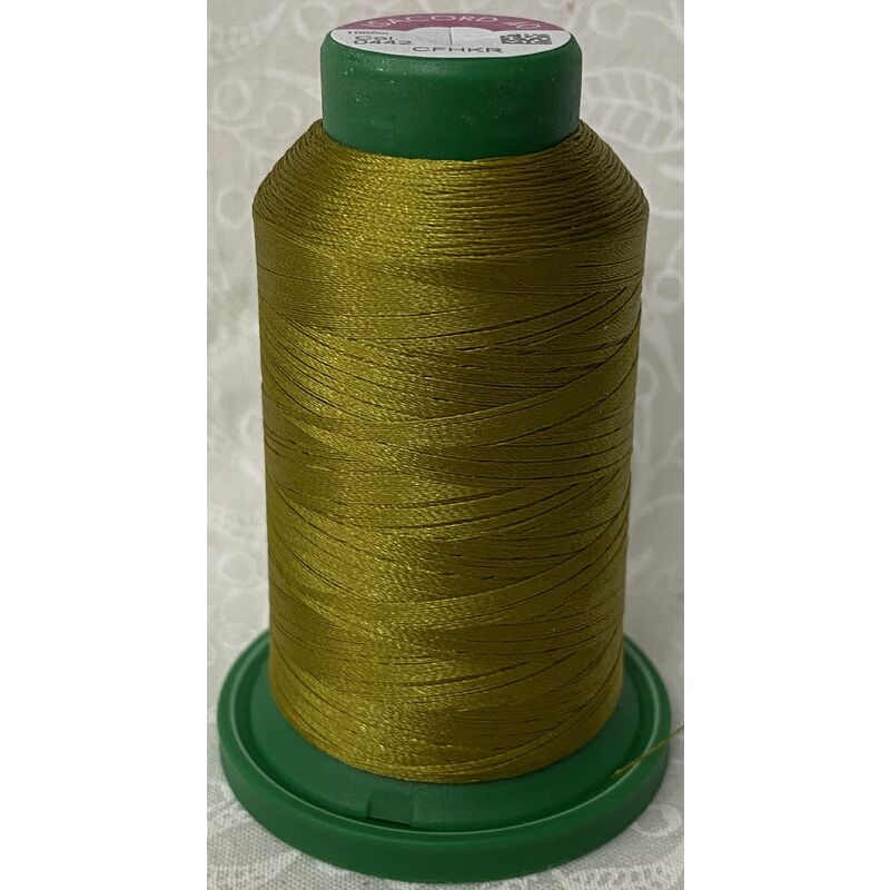 ISACORD 40 #0442 TARNISHED GOLD 1000m Machine Embroidery Sewing Thread