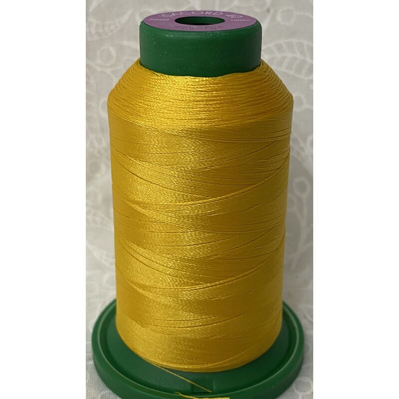 ISACORD 40 #0506 YELLOW BIRD 1000m Machine Embroidery Sewing Thread