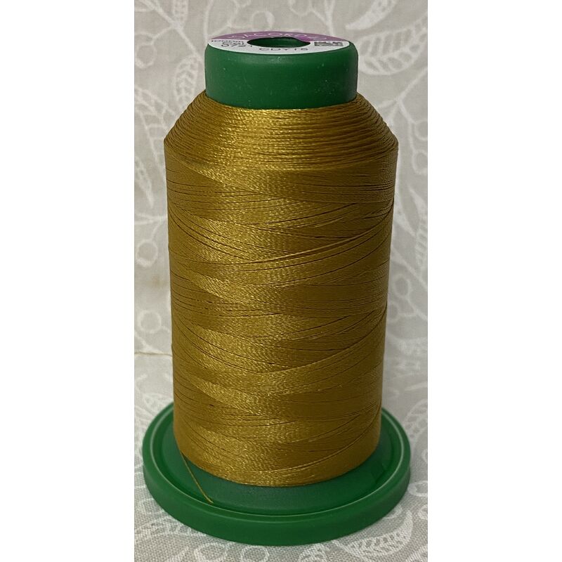 ISACORD 40 #0721 ANTIQUE GOLD 1000m Machine Embroidery Sewing Thread