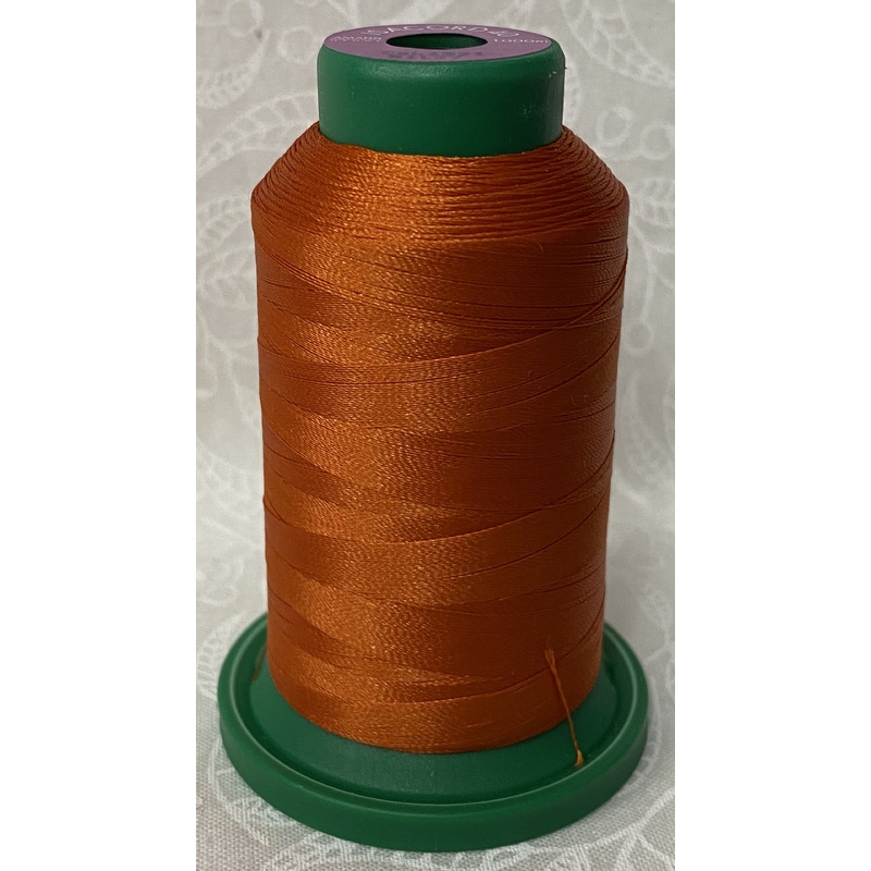 ISACORD 40 #1321 DARK ORANGE 1000m Machine Embroidery Sewing Thread