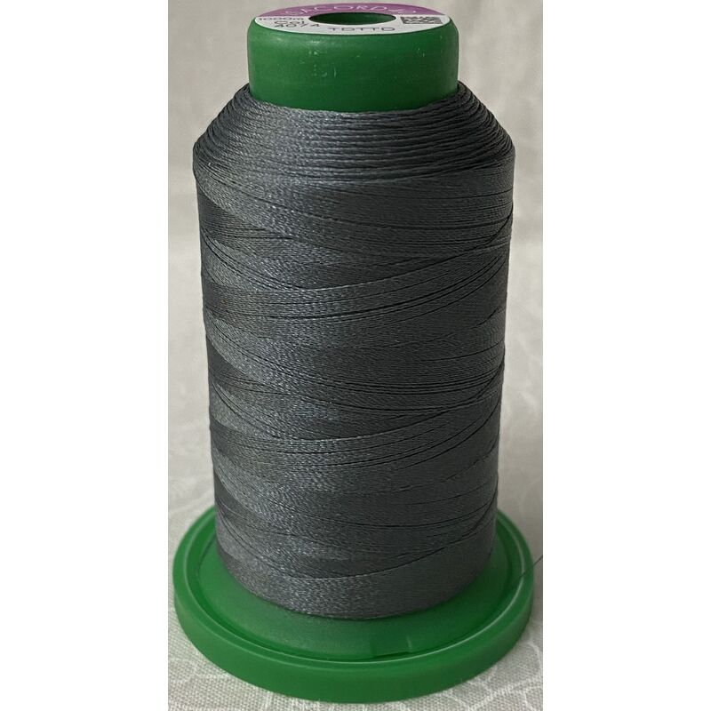 ISACORD 40 #4074 DIMGRAY GREY 1000m Machine Embroidery Sewing Thread