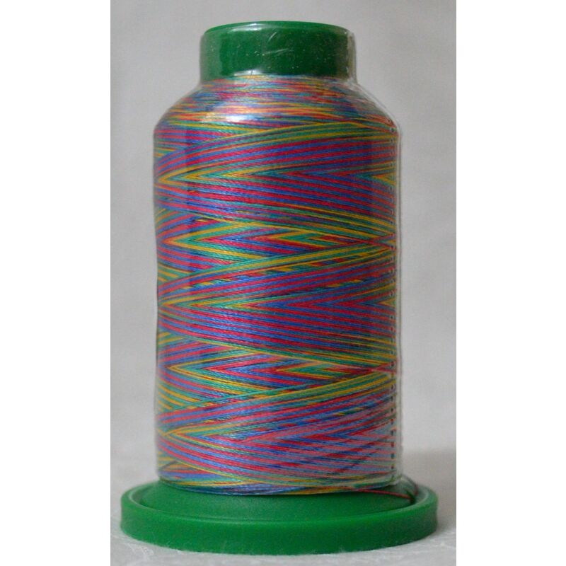 ISACORD 40 #9916 Variegated RAINBOW 1000m Machine Embroidery Sewing Thread